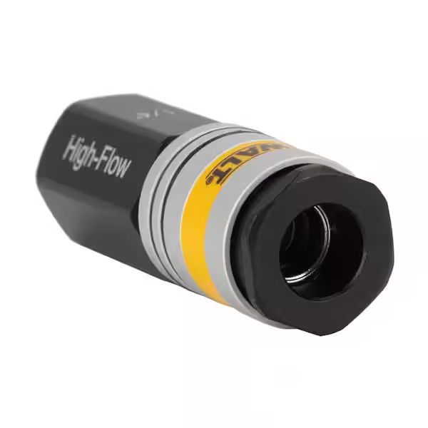 1/4 In. NPT High Flow Couplers and Plugs, Includes: 2-Female Couplers, 2-Female