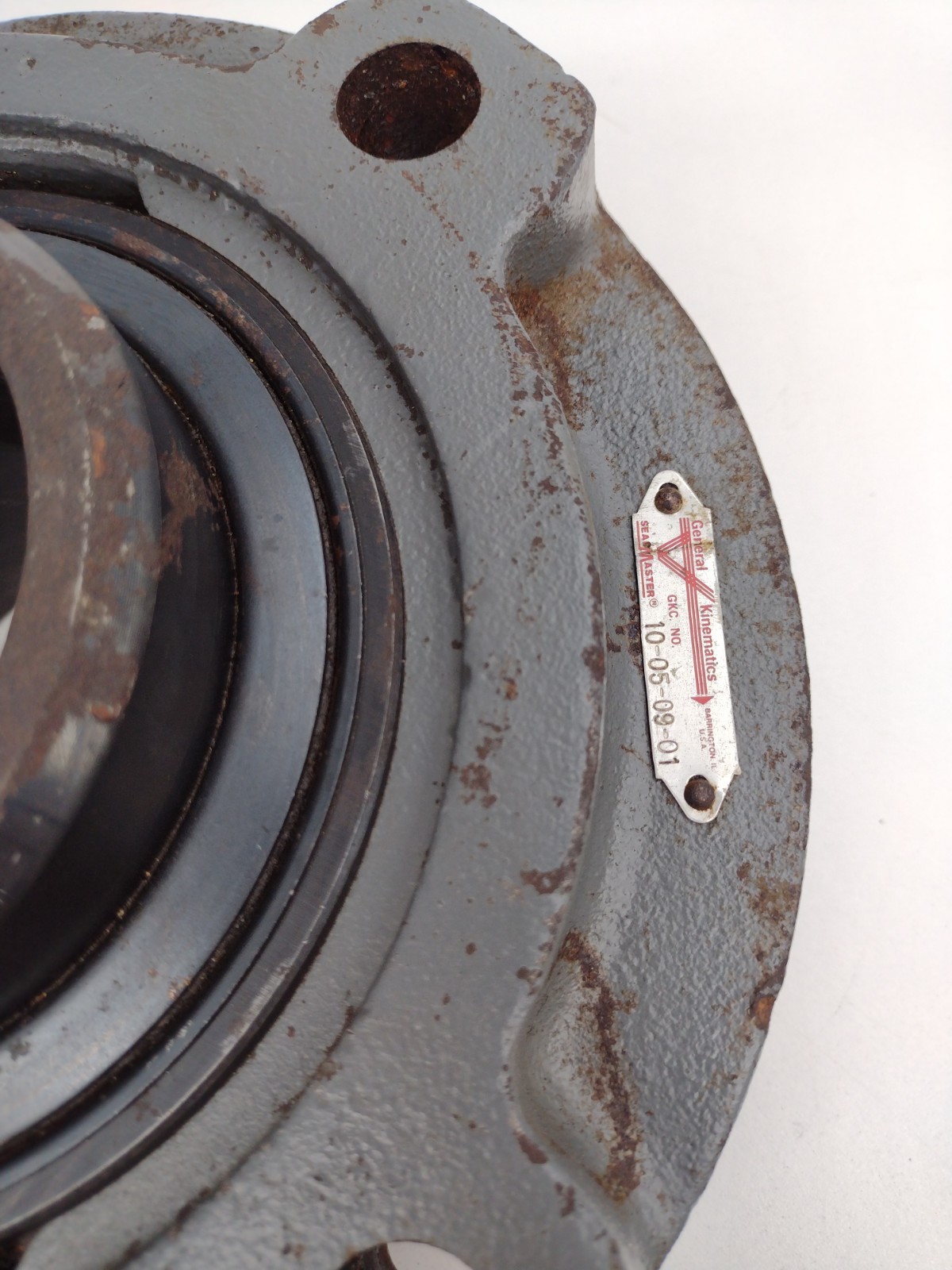 *** Sealmaster General Kinematics 10-05-09-01 Flange-Mount Bearing 3-7/16″