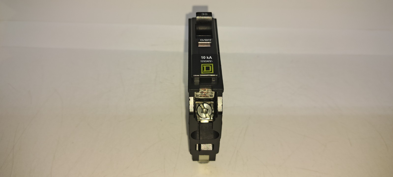Square D QOB130 1 Pole 30 Amp 120/240V Bolt-on Yellow Face Circuit Breaker NEW