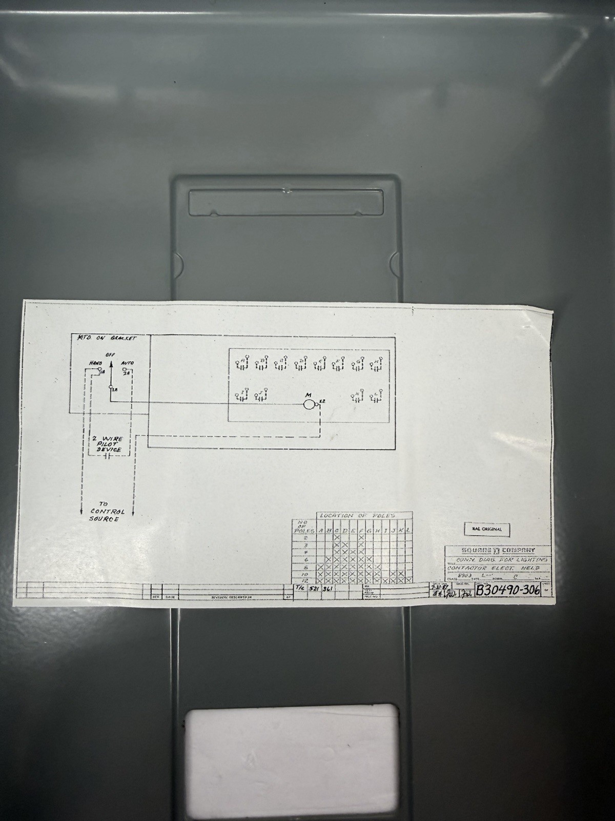 Square D 8903LG40V02C Multi-Pole Lighting Contactor, Electrically Held, 4P, 4NO