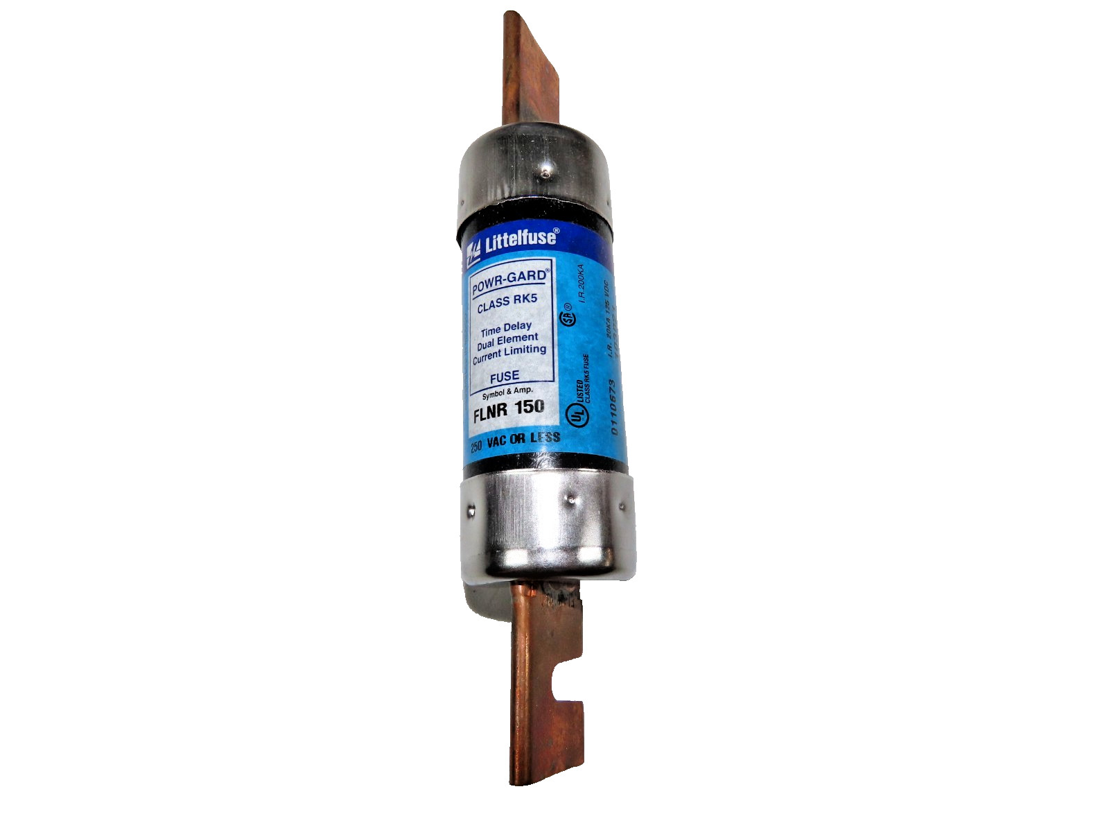 Littelfuse FLNR 150 POWR-GARD Class RK5 Time-Delay Fuse 250V 150A (Qty 1)