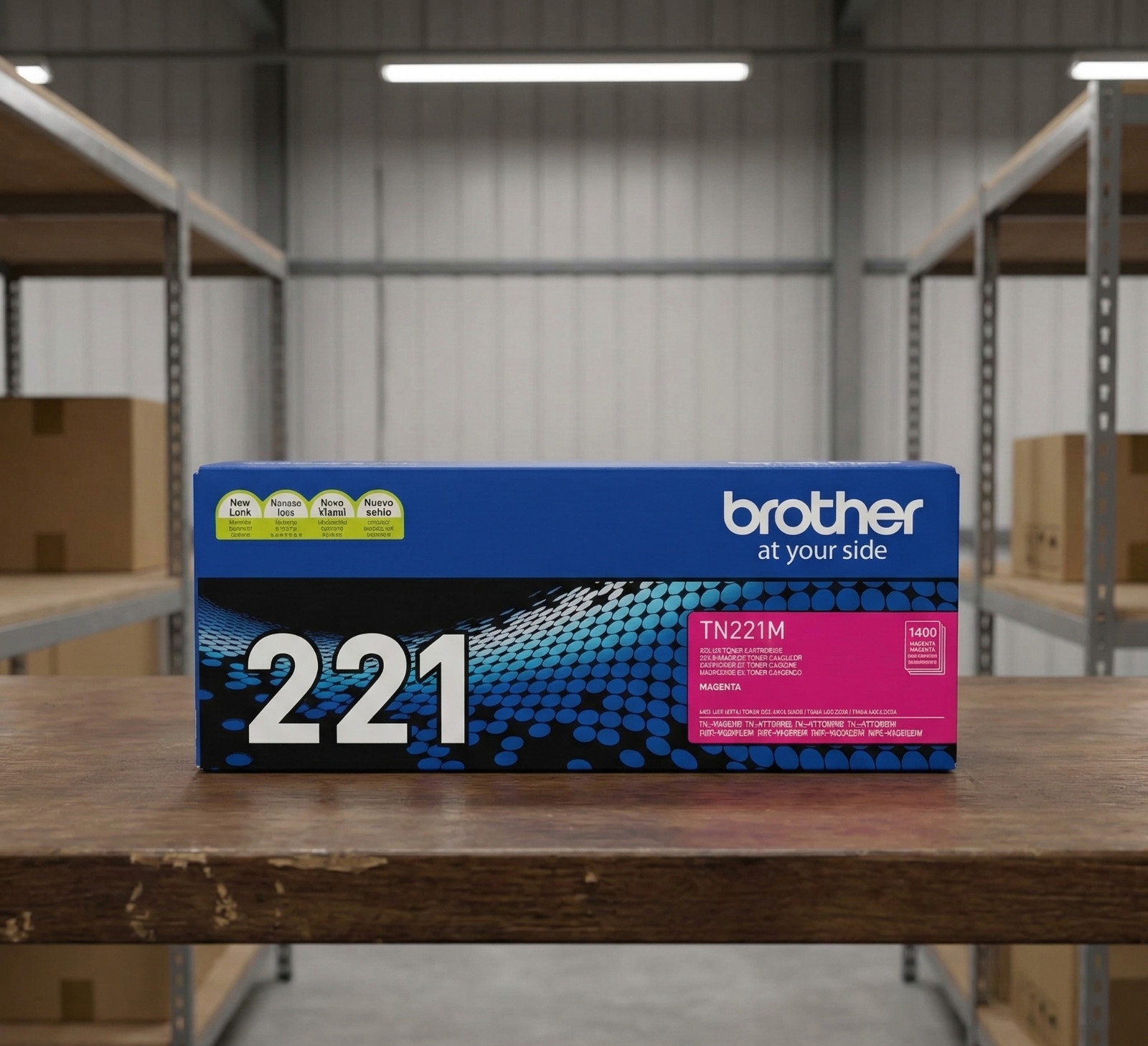 Brother TN221 Cartridge | 4 Pack (Black, Cyan, Magenta, Yellow)