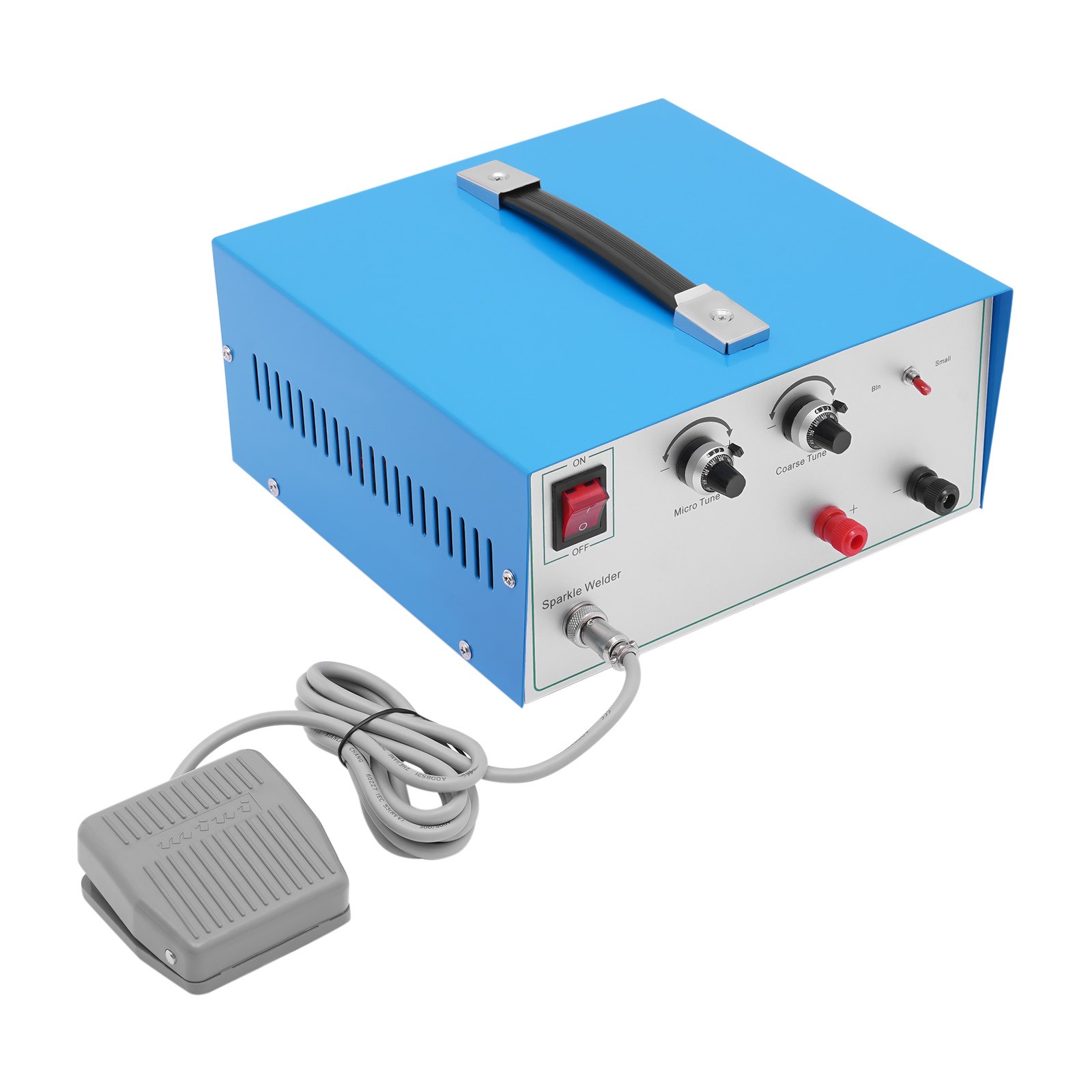 Electric Spot Welder Adjustable Jewelry Platinum Gold Welding Machine 80A 600W