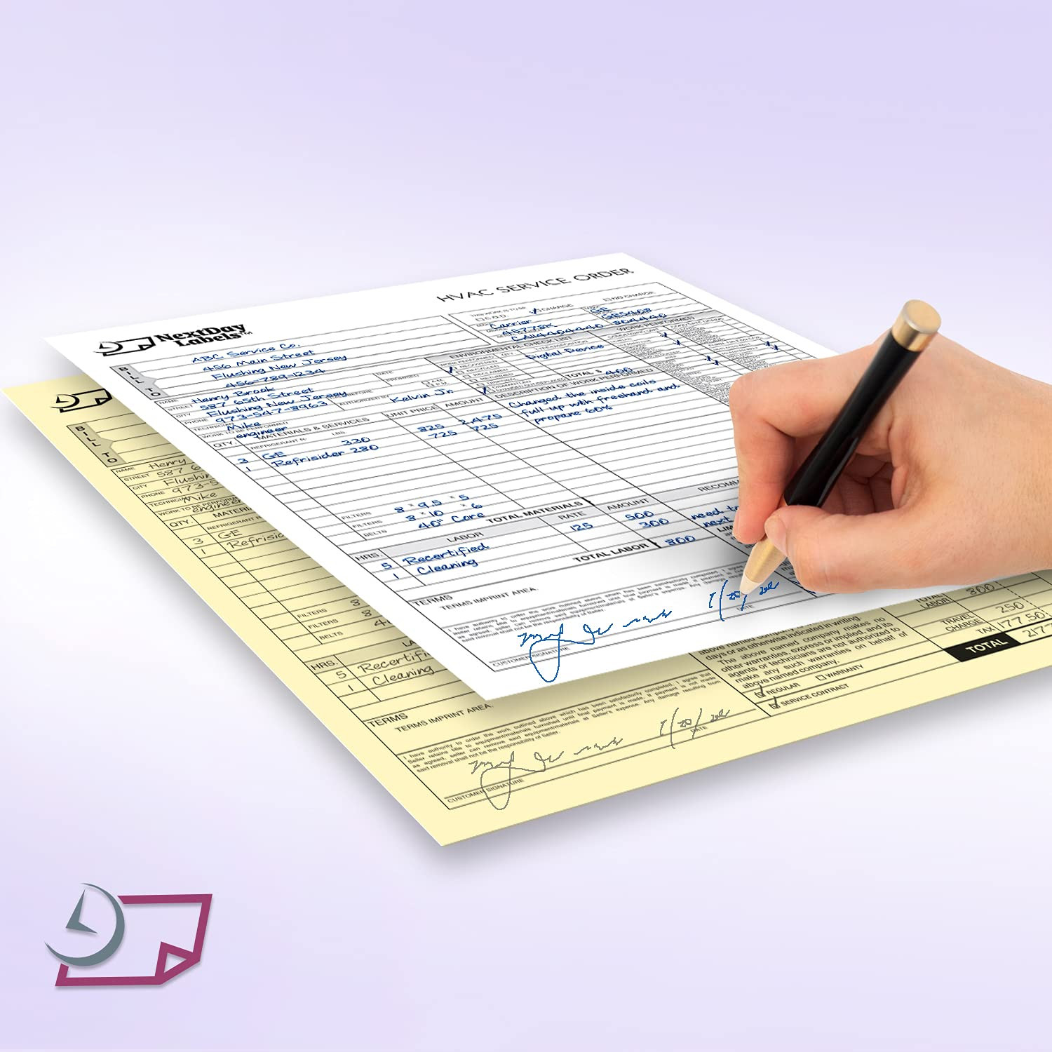– Superior Carbon-less NCR, Pre Collated Paper, 500 Sheets Per Pack (8-1/2″ x…