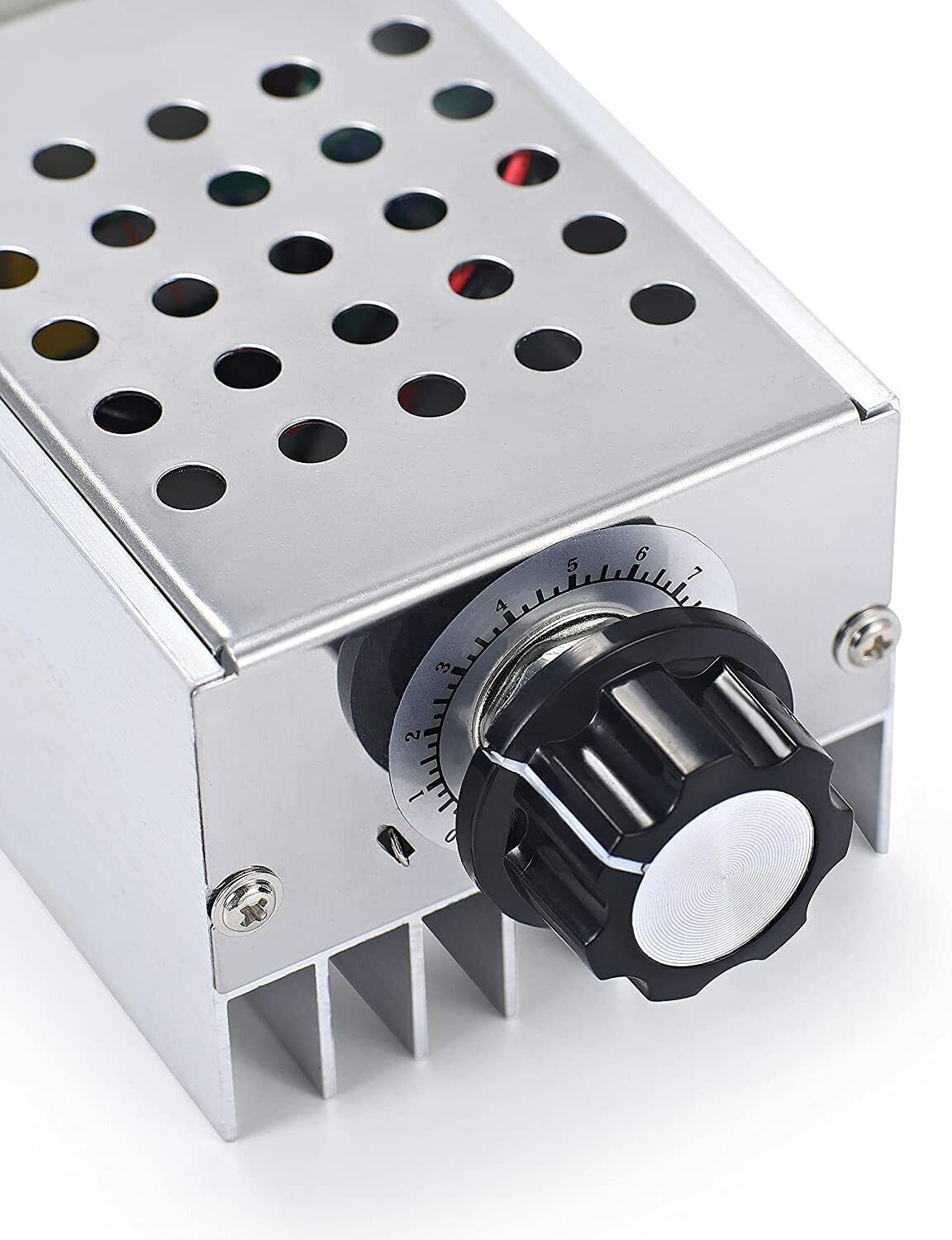 AC 110-220V 6000W SCR Motor Speed Controller Volt Regulator Thermostat Dimmer