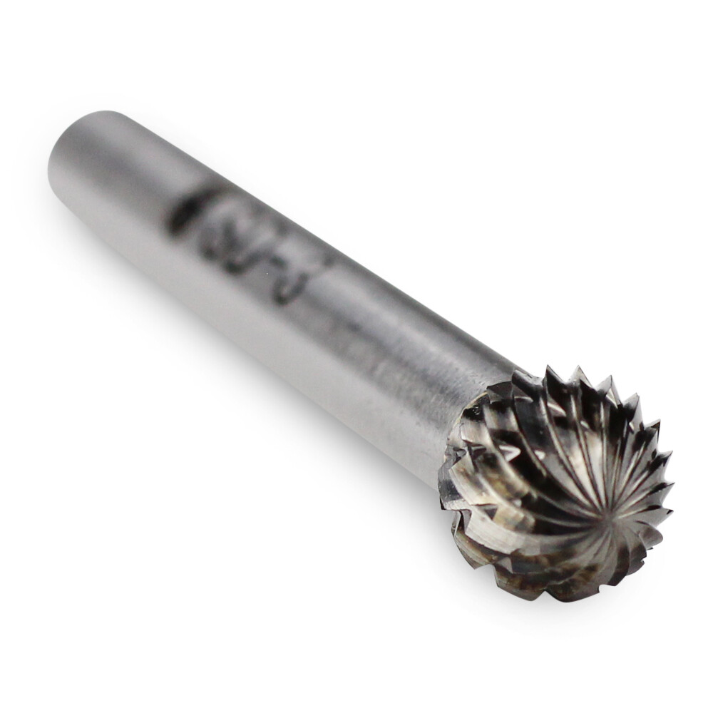 BHA Tungsten Carbide Burr Rotary Files Grinder Bits, Double Cut – 1/4 Inch Shank