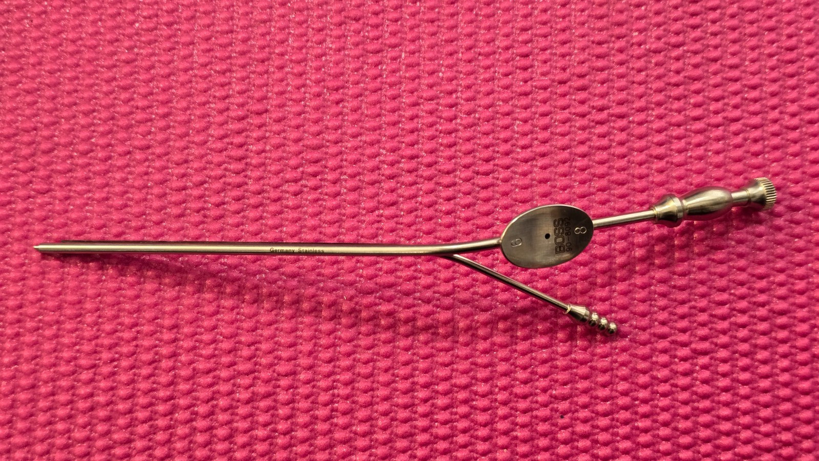 BOSS Surgical Suction Tube 6 x 8Fr Angled Ref: 90-8092 Surgical Instruments