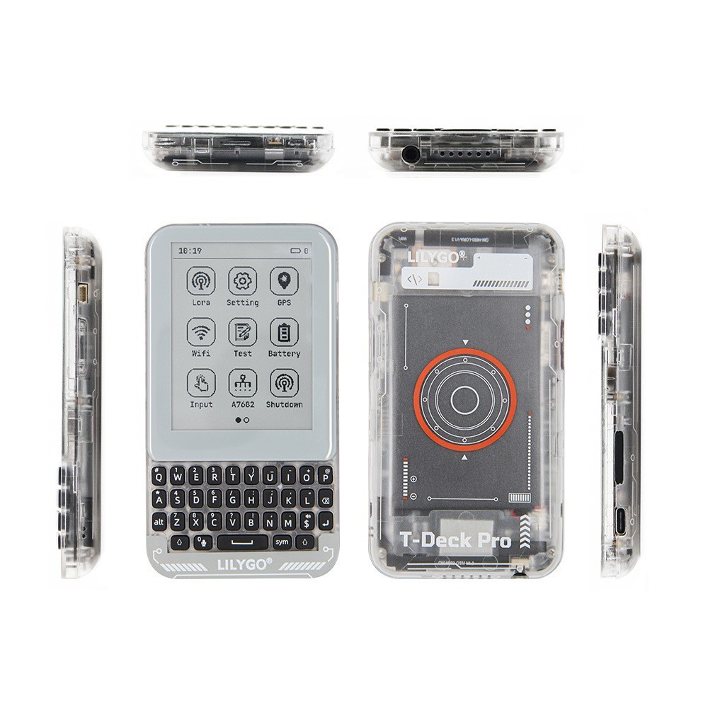 LilyGO T-Deck Pro ESP32-S3 4G LTE LoRa 915MHz GPS E-Ink Keyboard Dev Board New