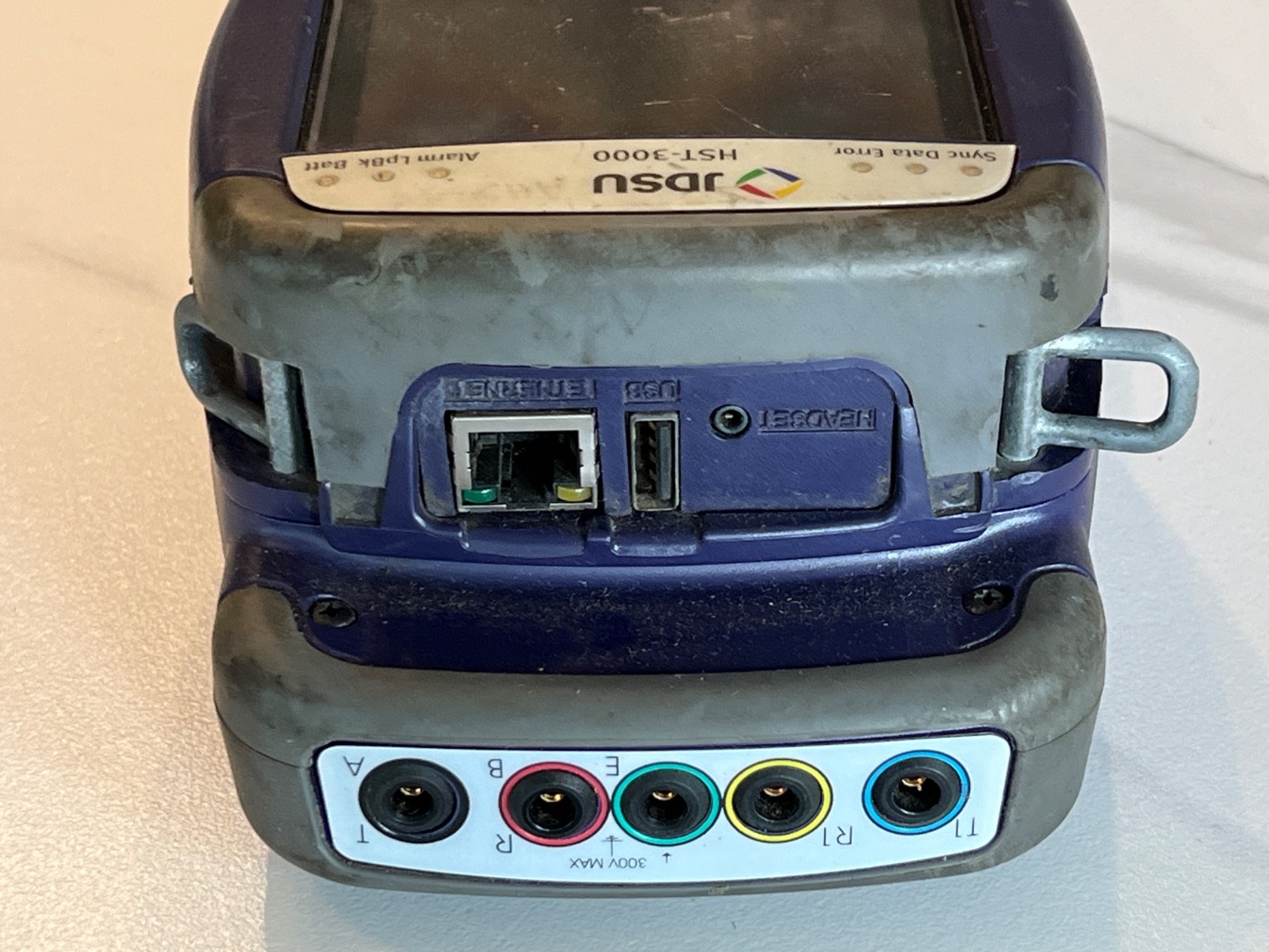 JDSU HST-3000 Network Tester HST3000-SIM BDCM-WB2-2 – No Power Adapter