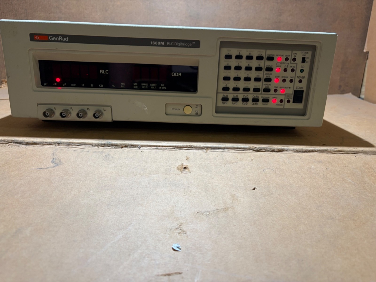 GenRad 1689M RLC Digibridge Precision Impedance/LCR Meter