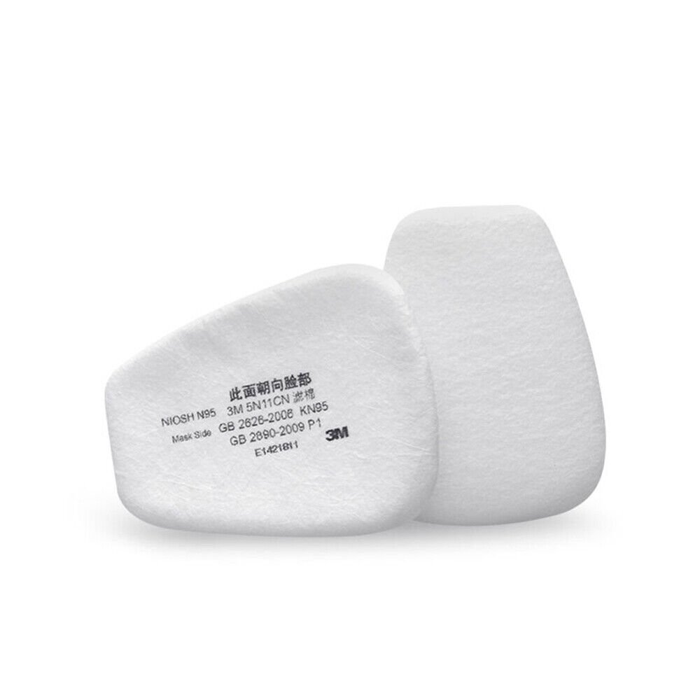 10-500Pcs 5N11 Cotton Filters Replacement for 6200 6800 7502 Respirator Filters