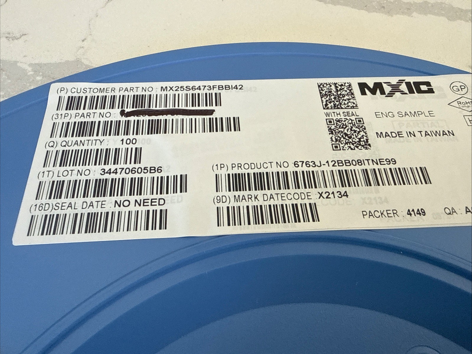 MX25S6473FBBI42 ic (100 Pcs)Macronix
