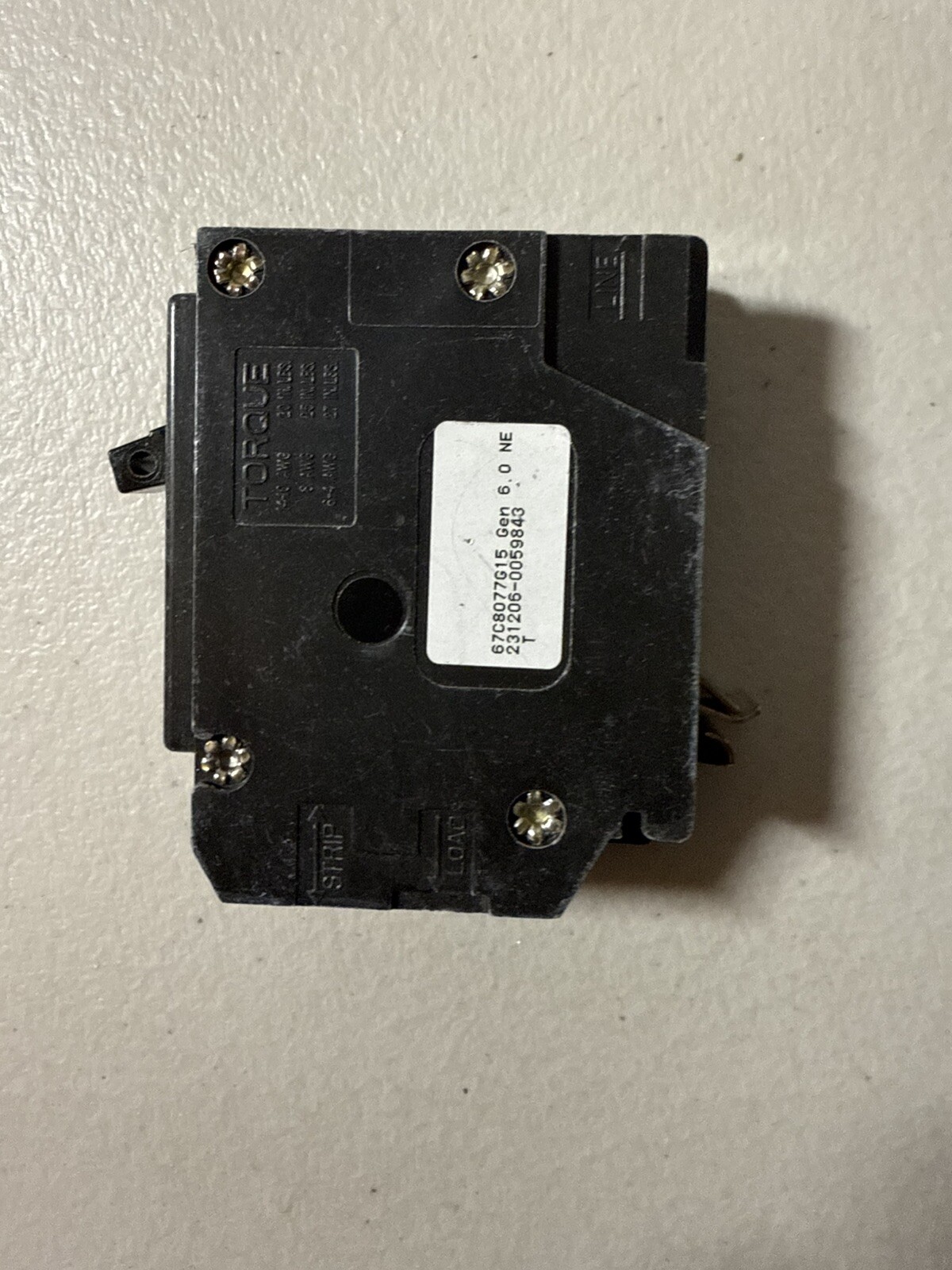 10 PCS Eaton BRP115DF 120/240V 15A Single Phase Circuit Breaker