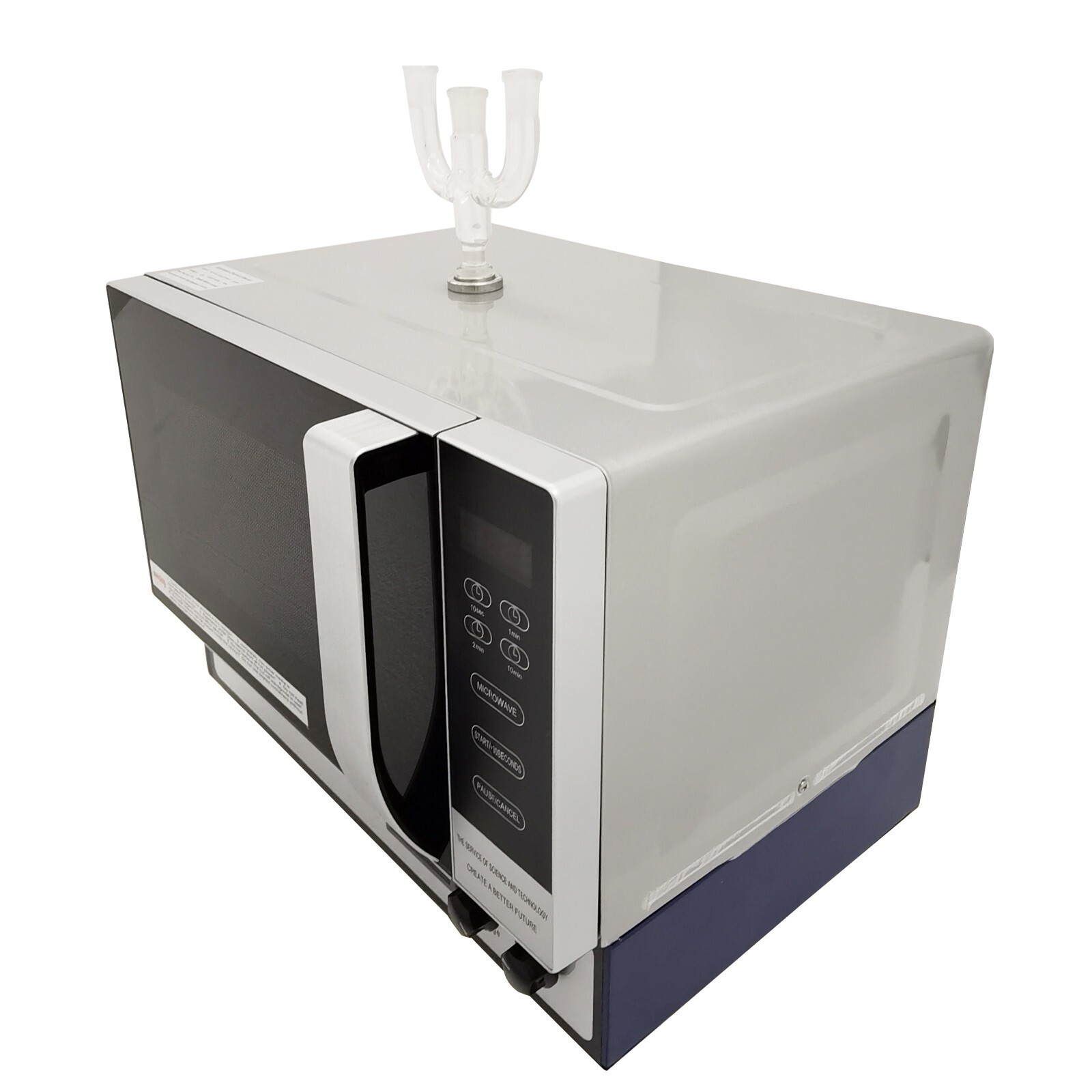 220V WBFY-205 Lab Microwave Chemical Reactor Continuous Wave Chemical Reactor