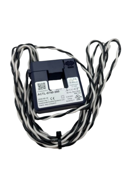 LOT OF 5 Accu-CT ACTL-0750-200 Split-Core Current Transformer FREE SHIPPING a