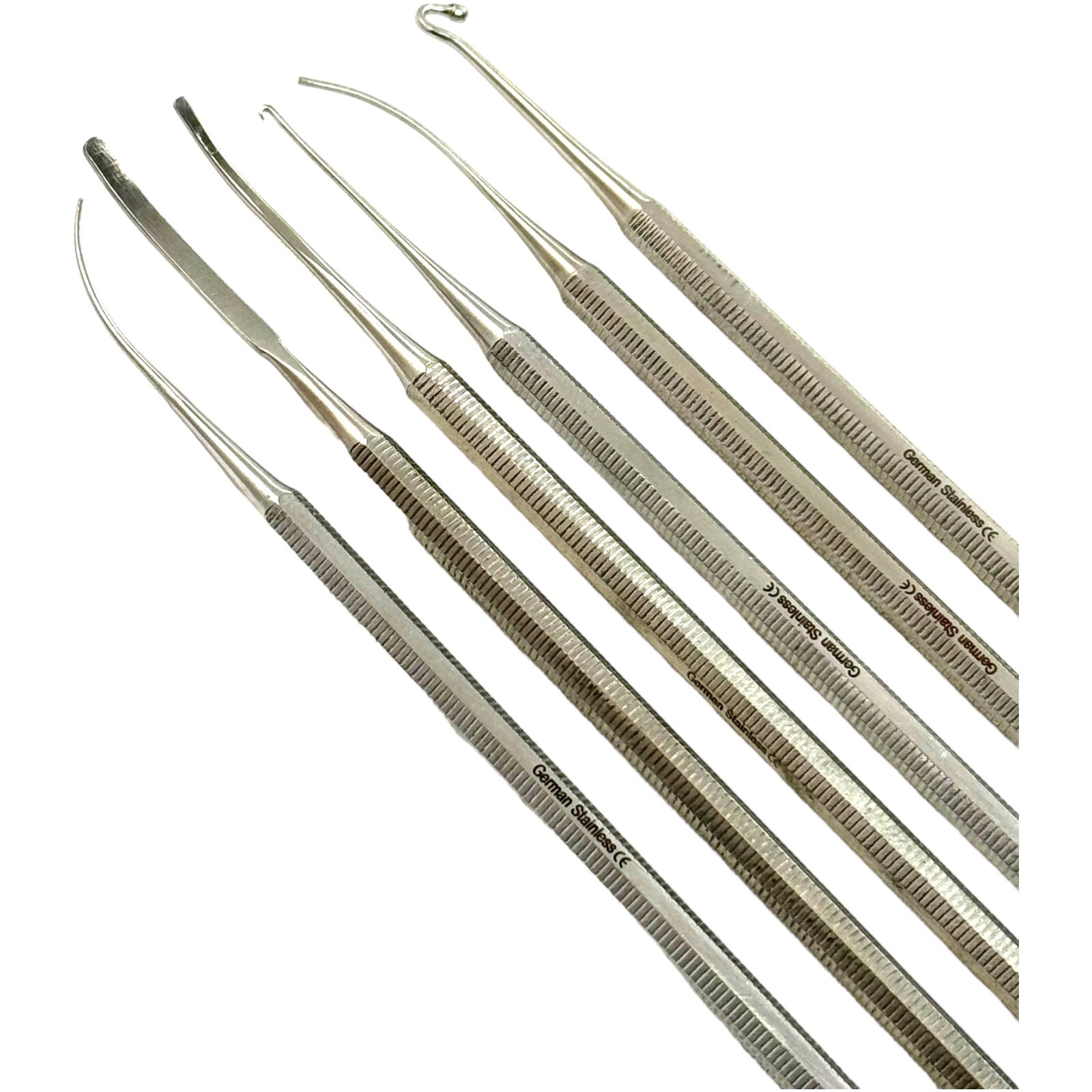 6 Piece Set – Varady Phlebectomy Extractors And Skin Hooks Plastic Surgery