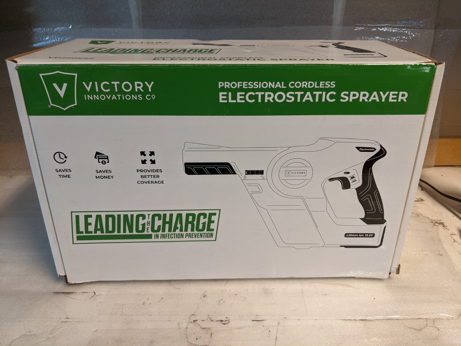 OPEN BOX Victory Innovations VP200ESK Cordless Electrostatic Handheld Sprayer