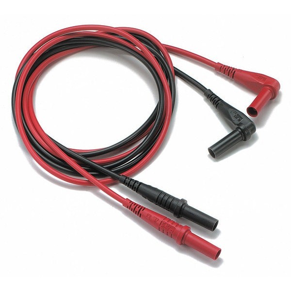 Pomona Electronics 5907A Flexible Dmm Test Lead Set, Cat Iii 1000V, Sheathed