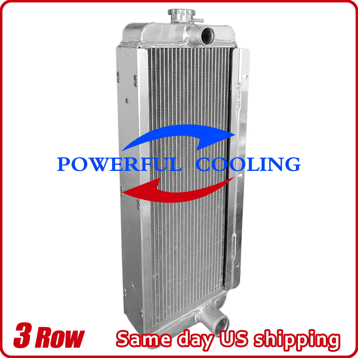 E#225011961 25-7/8″x9-7/8″x2-1/4″ Radiator for Sullair Stationary Compressor 185