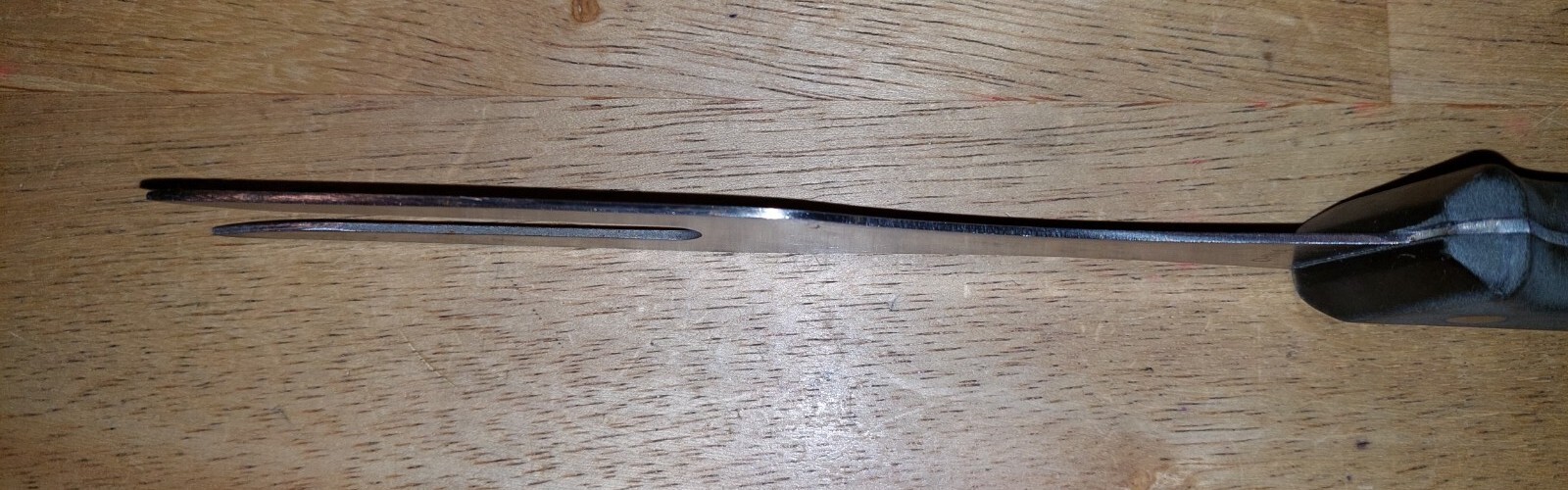 SMART COOK Cutlery Kitchen CARVING FORK Stainless Steel Bakelite Handle