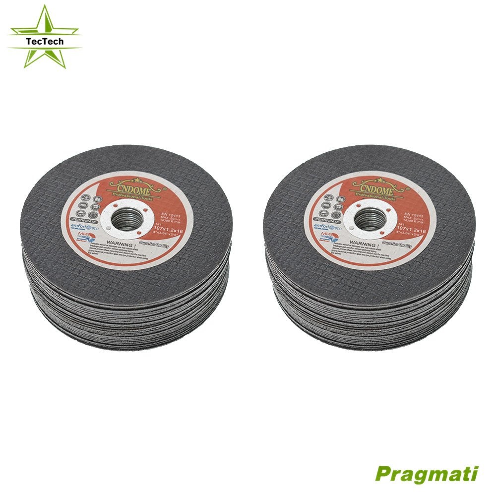 50 Pcs 4″×.040″×5/8″ Cut off Wheel – Metal & Stainless Steel Thin Cutting Discs