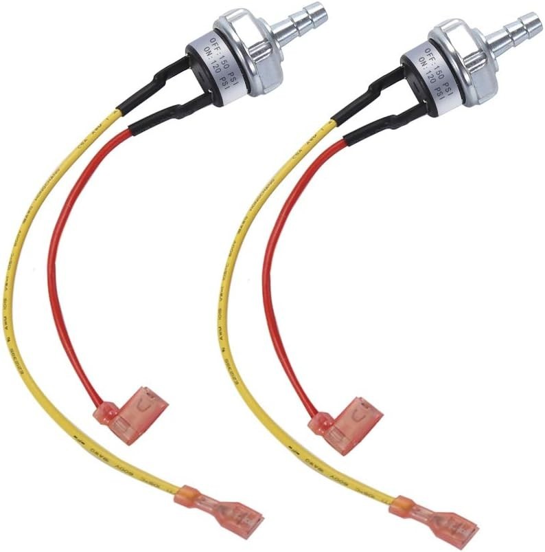 Air Pressure Switch 120/150 PSI for Compressor 120V AC Copper Steel Contact