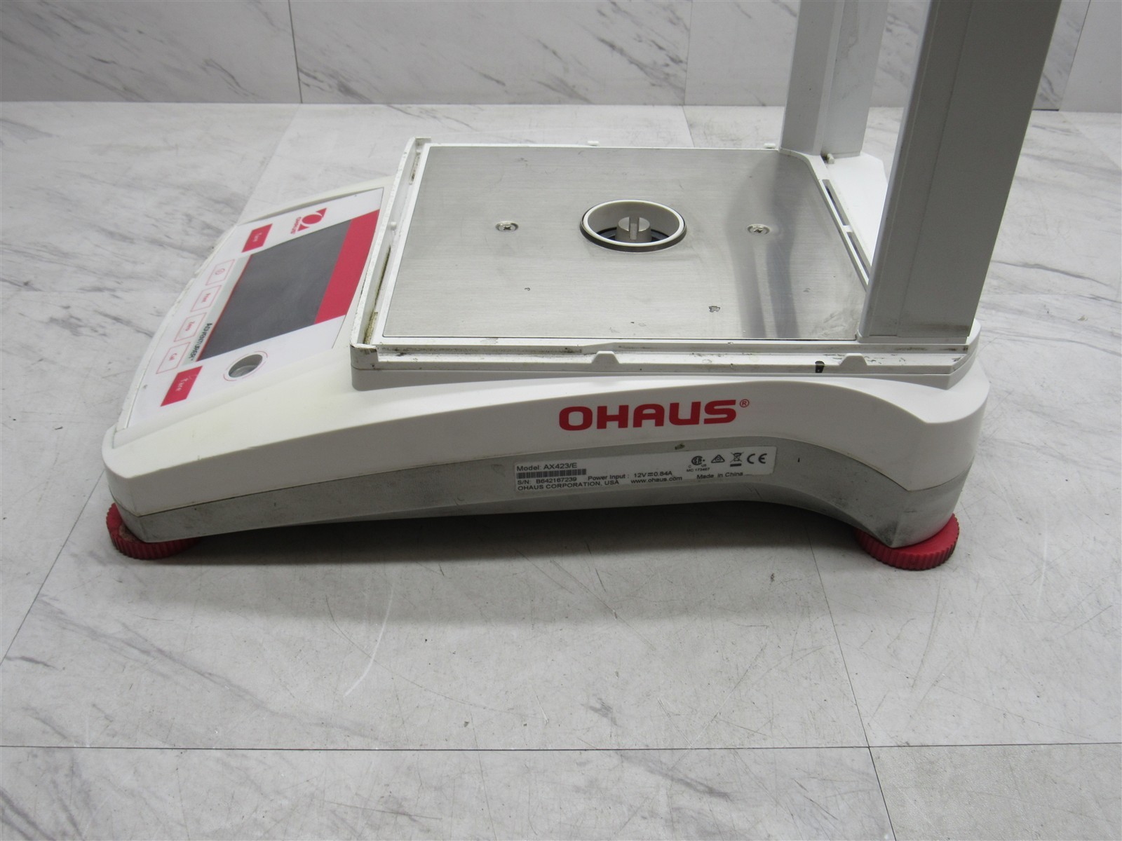 Ohaus AX423 Adventurer Analytical Precision Balance Scale with Adapter