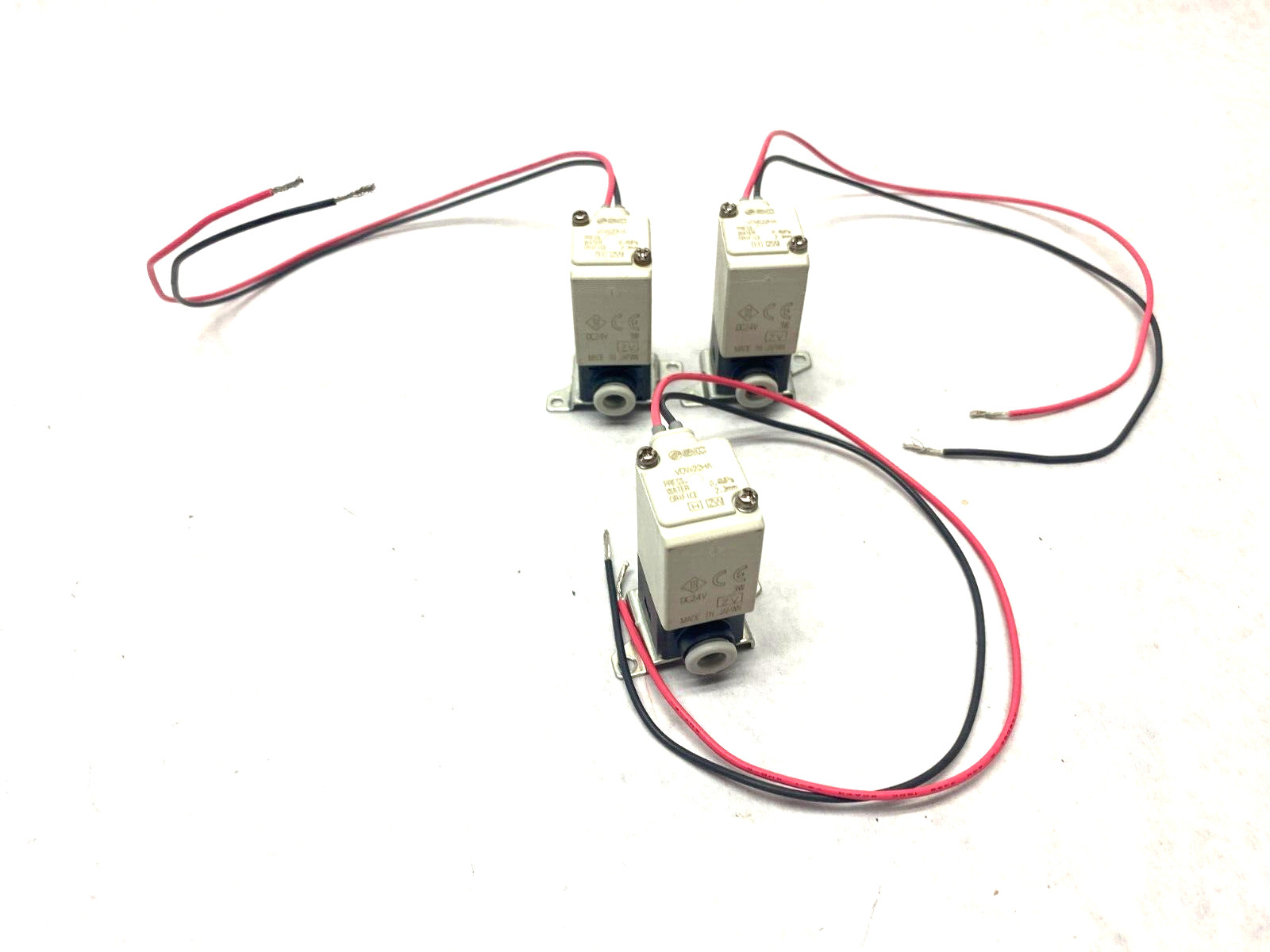 SMC VDW22HA Media Valve 2-Way Lot of 3