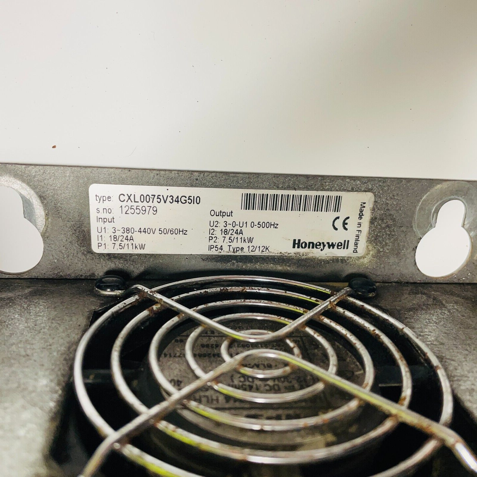 Honeywell CLX0075V34G5I0 3 Phase VFD Inverter Drive 380 to 440V 0 to 500Hz