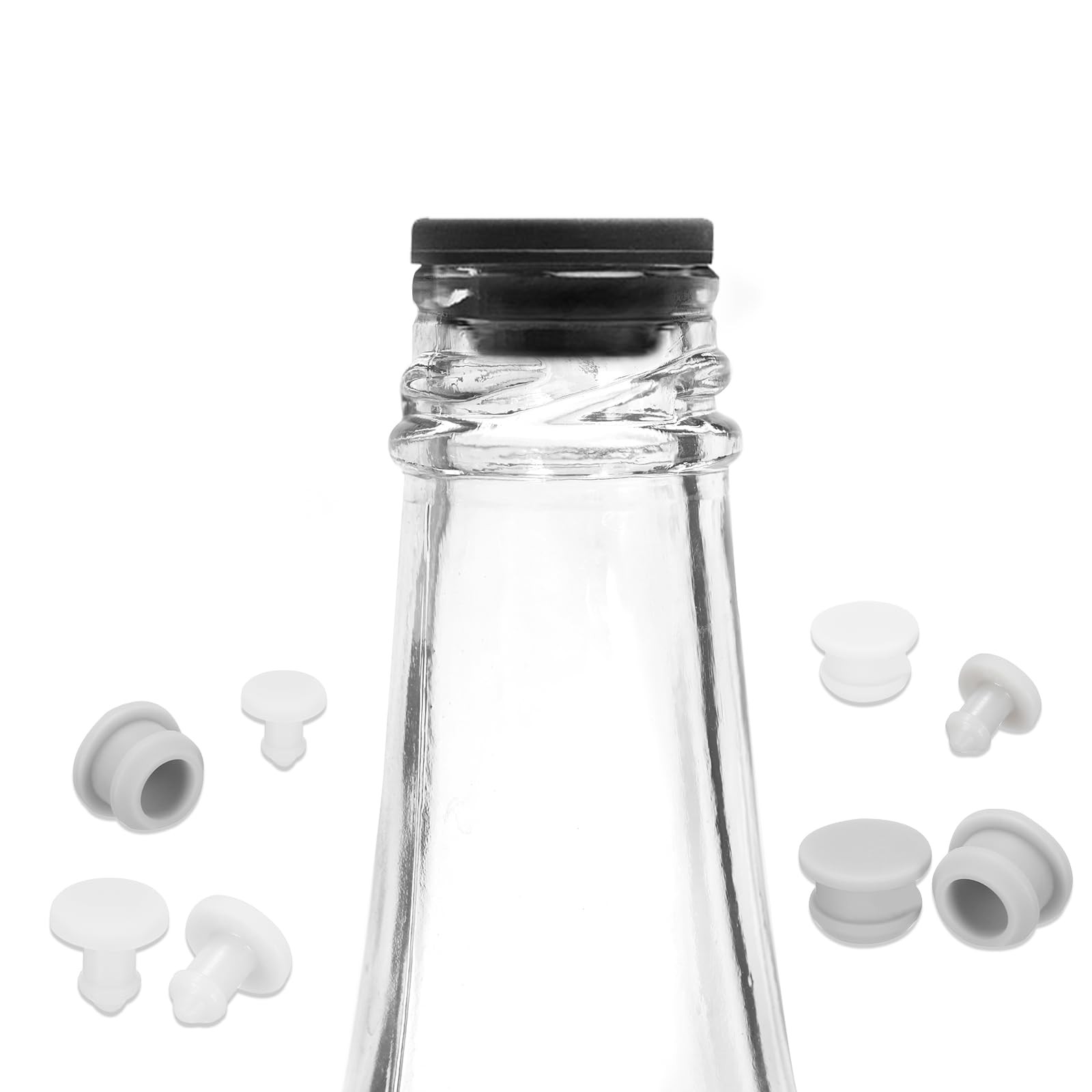 Snap in Locking Hole Plugs Rubber Panel Seal Cover Drilled Silicone Caps, [fo…