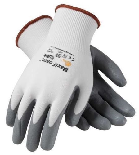 PIP 34-800 MaxiFoam G-Tek Premium Nitrile Foam Coated Gloves 3 Pairs, Sizes M-XL