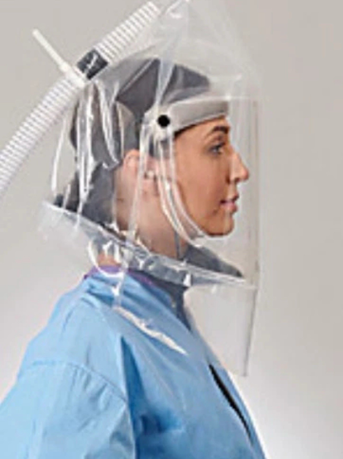 ILC Dover Sentinel XL EZ BioHood EZ-03 Full Face Mask Respirator