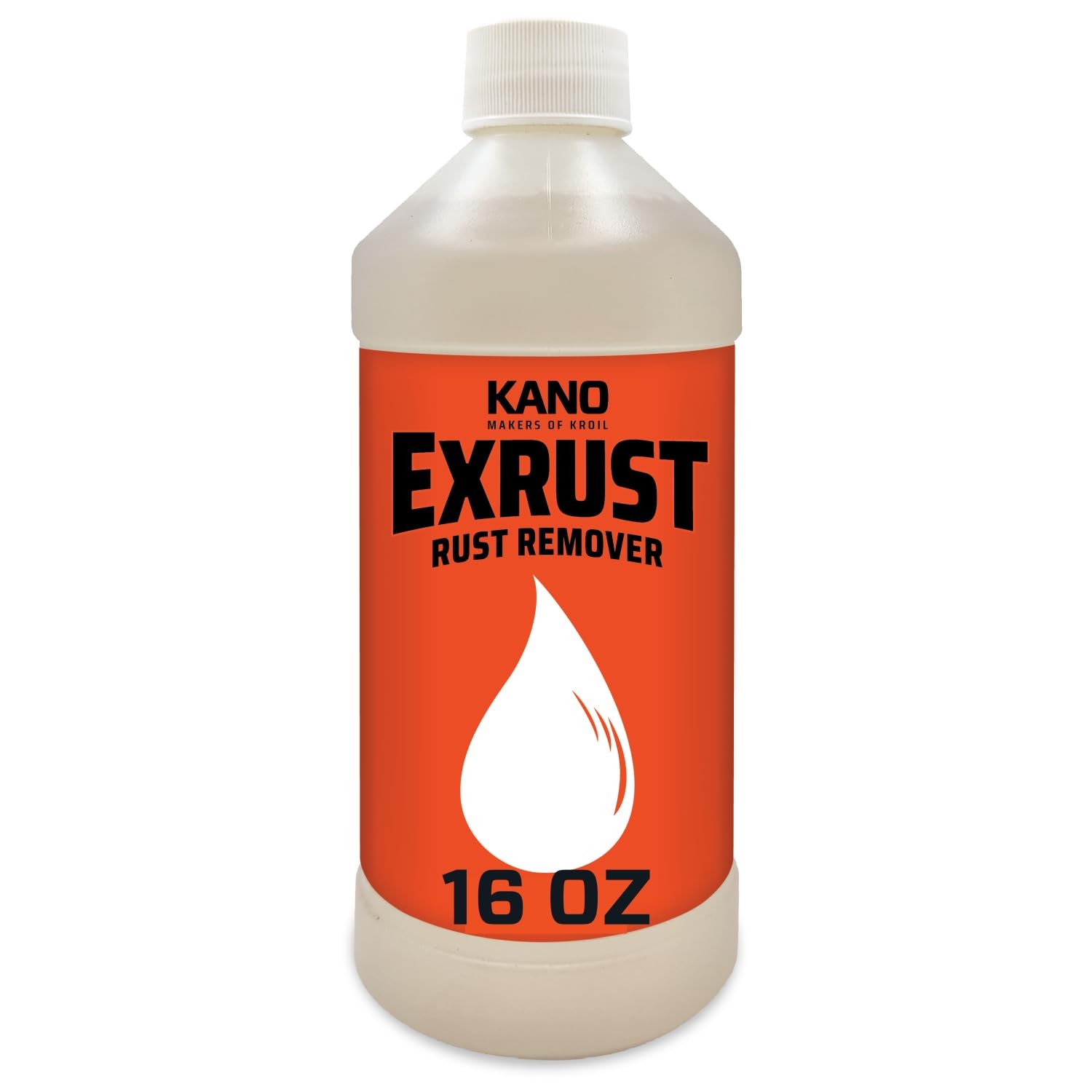KROIL Kano Exrust Industrial Strength Rust Remover (Liquid-16oz Bottle-Single)