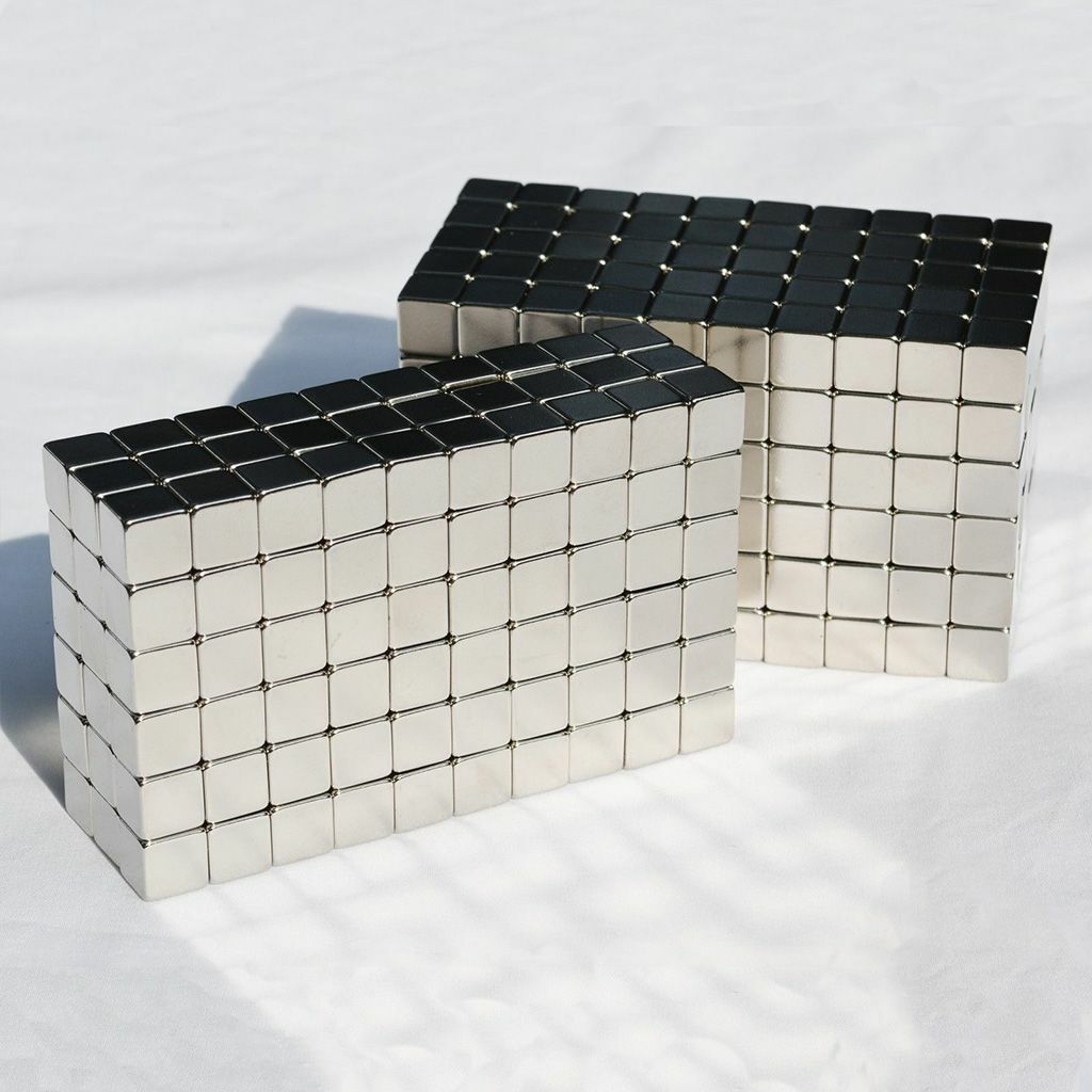 10~100Pcs Magnets Block Cube Super Strong Rare Earth Neodymium Magnetic N35 lots