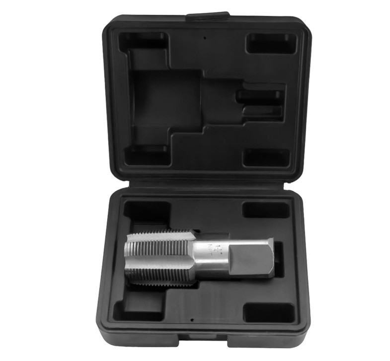 HFS(R) 1-1/4″NPT Pipe Tap, Carbon Steel Pipe Threading Tools Auto Repair Tools