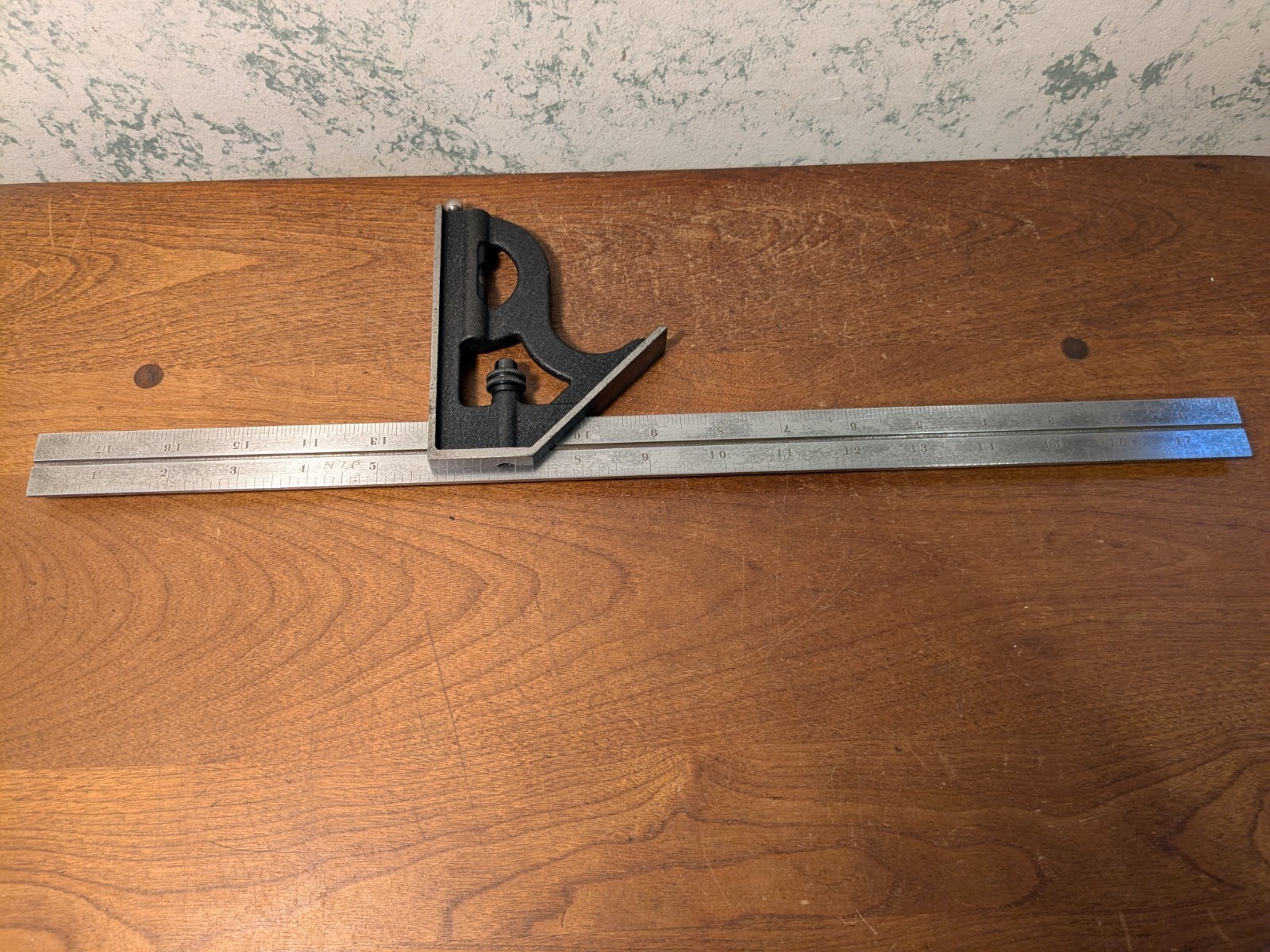Vintage STARRETT 18 Inch COMBINATION SQUARE