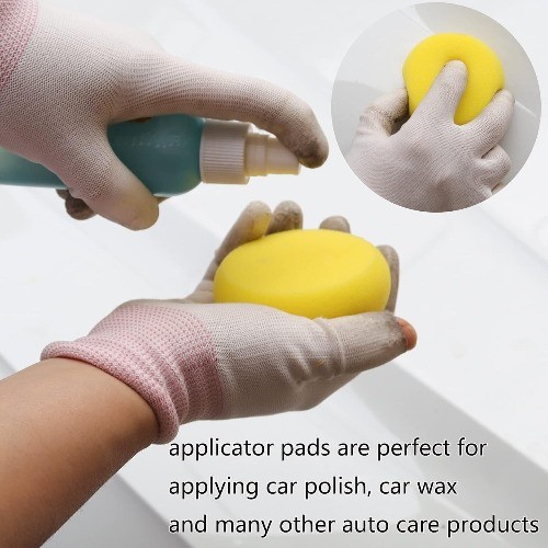 104PCS Car Foam Drill Buffing Pads 3Inch Headlight Restora Style: 3inch-104pcs