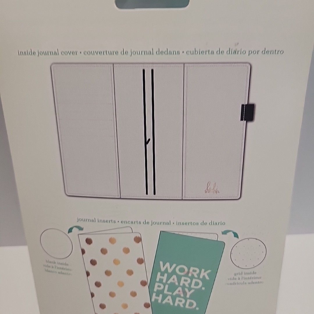 Journal Studio Journal Kit Black And White Stripe Zebra Diary Swapp