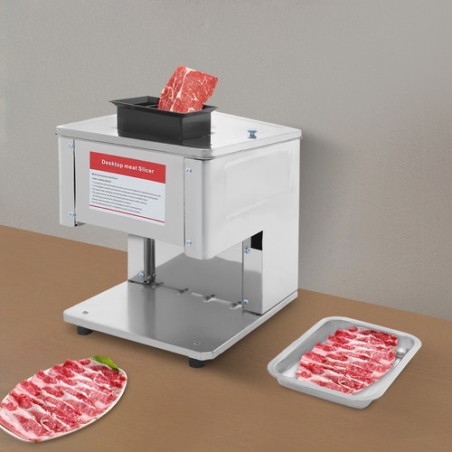 Meat Cutter Machine For Pork Chicken Commercial Fish Stainless Steel Meat Slicer