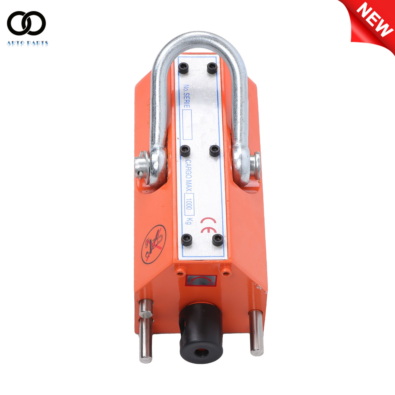 2200lbs 1000kg Steel Magnetic Lifter 2 Safety Factor, Heavy Duty Crane Hoist