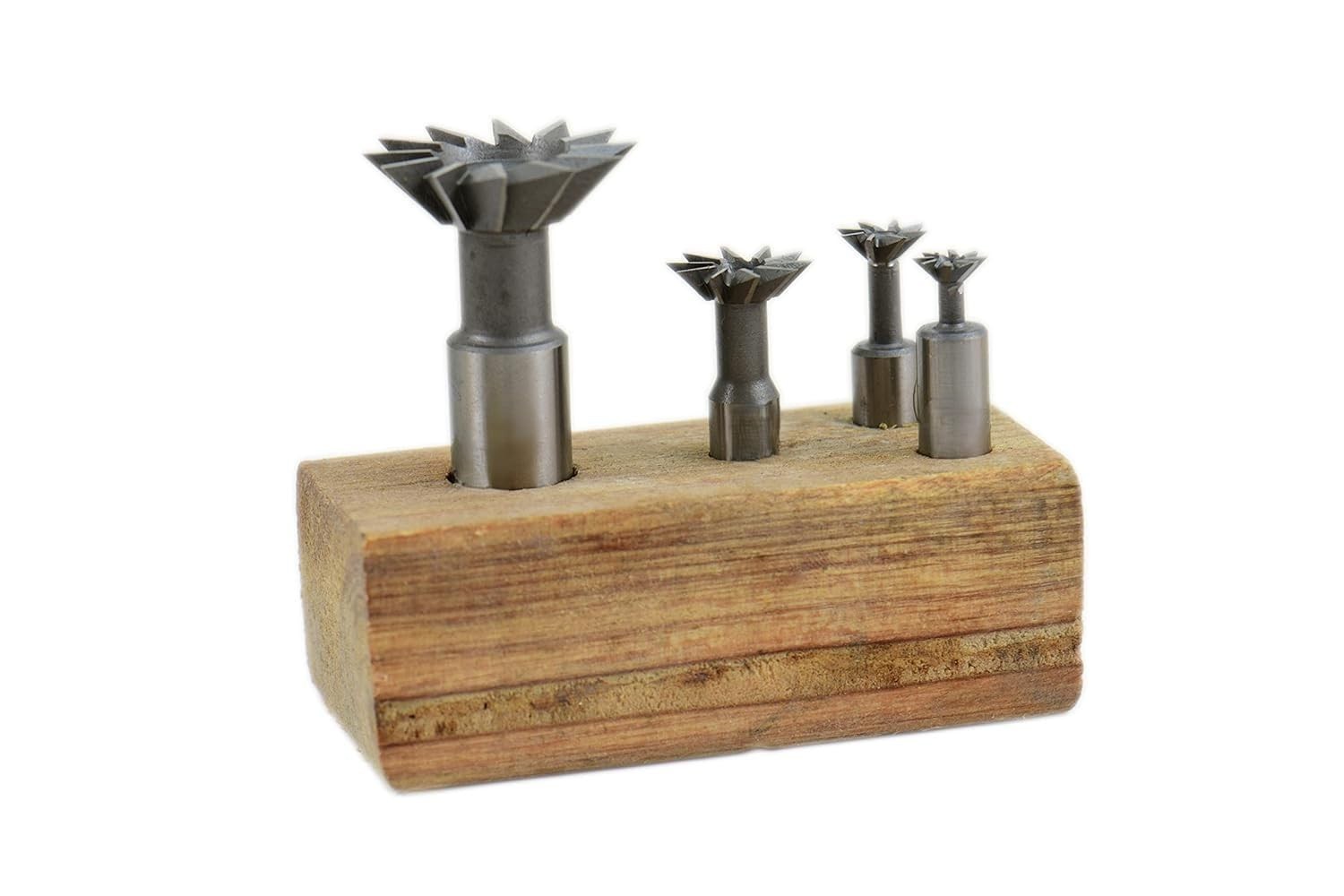 Dovetail Cutter HSS 60° – Double-Edged End Mill for Metal Machining -USA STOCK