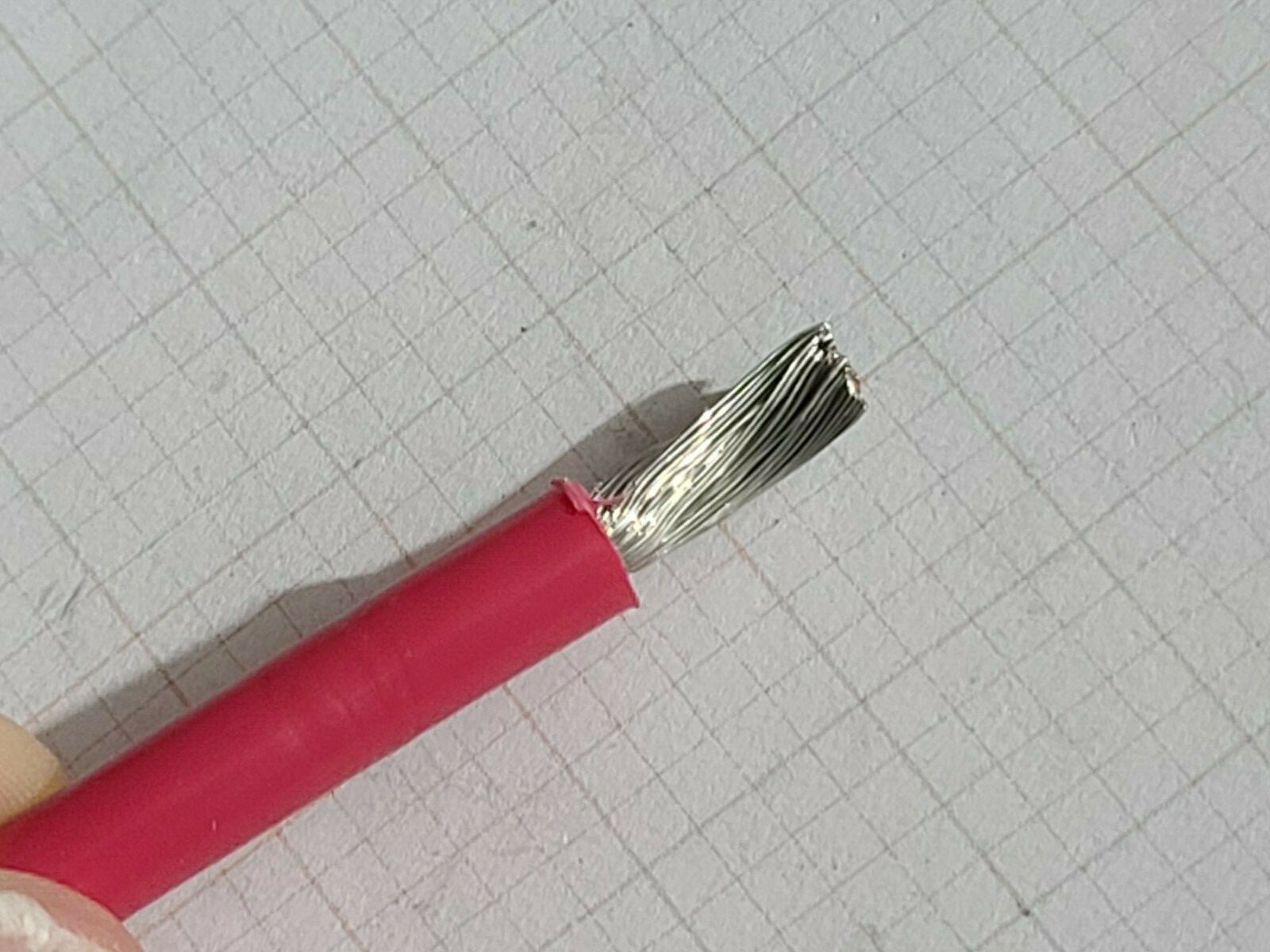Ancor #8awg Marine Grade Tinned Copper Boat Cable BC-5W2 UL-1426 Red /25ft