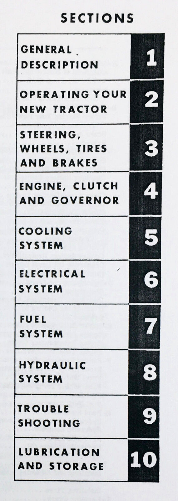 1953-1955 Ford Naa Golden Jubilee Tractor Operators Manual Owners Maintenance