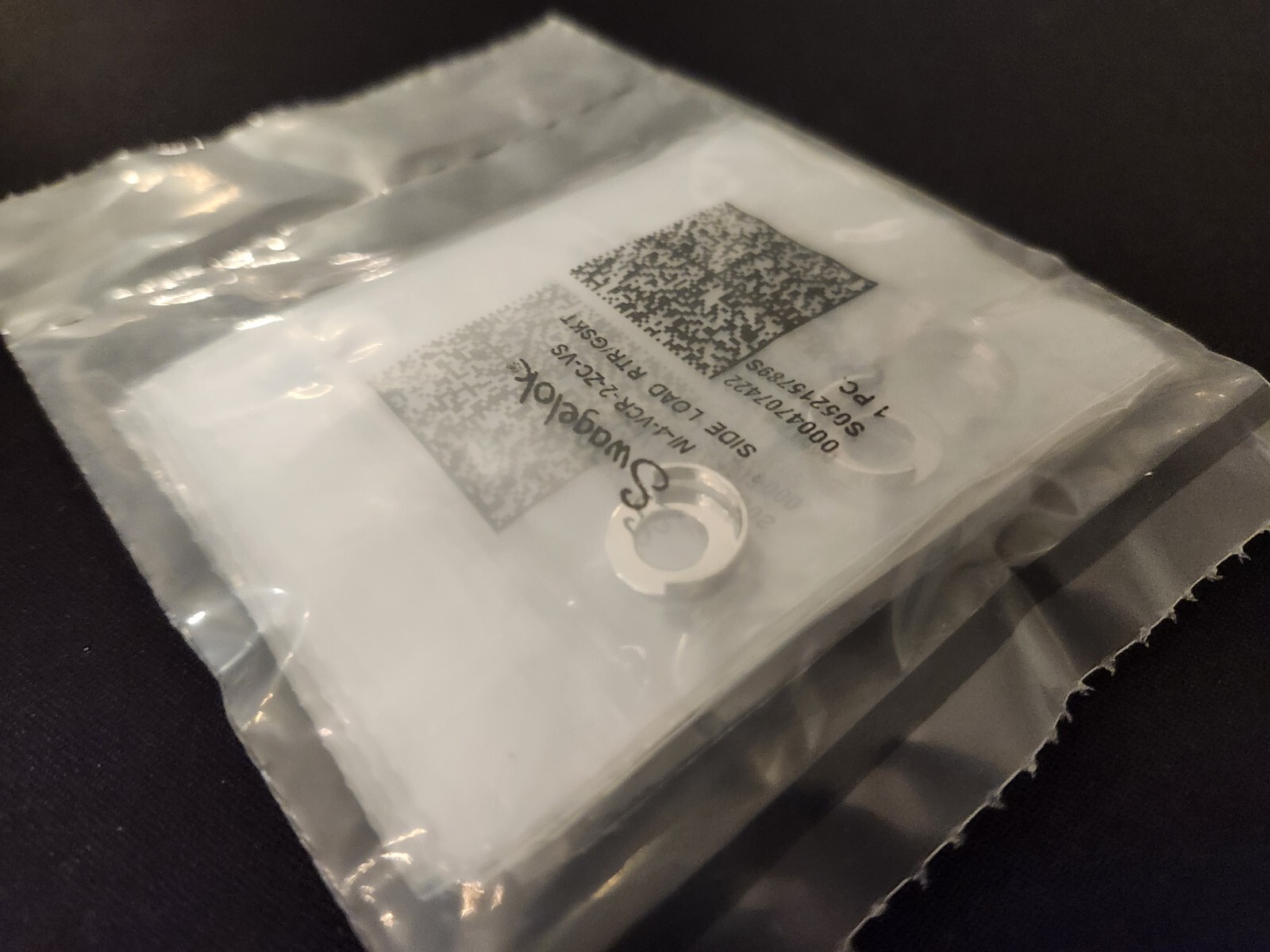 20 Pack – Swagelok NI-4-VCR-2-ZC-VS Nickel VCR Face Seal Fitting 1/4 in Gasket