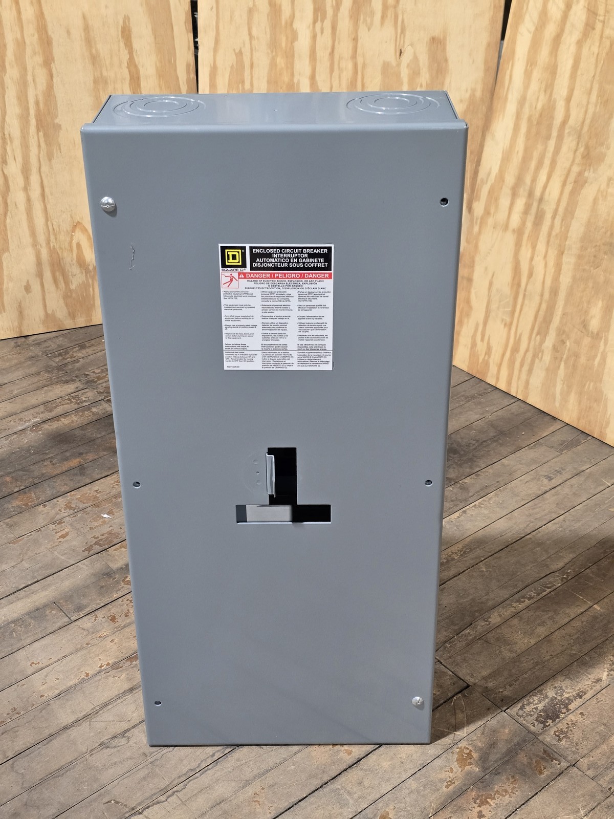 Square D J250S Circuit Breaker Nema 1 Steel Enclosure 15A-250A 31.36″x14.36″x6″