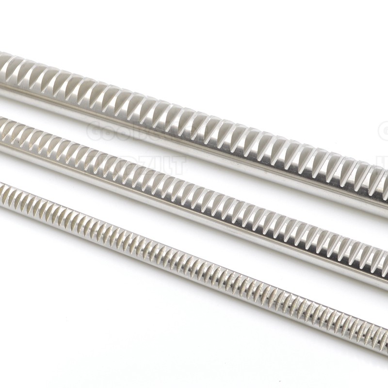 Round Gear Racks 0.5 – 2 Module 300 mm For CNC Router Linear Motion A2 Stainless