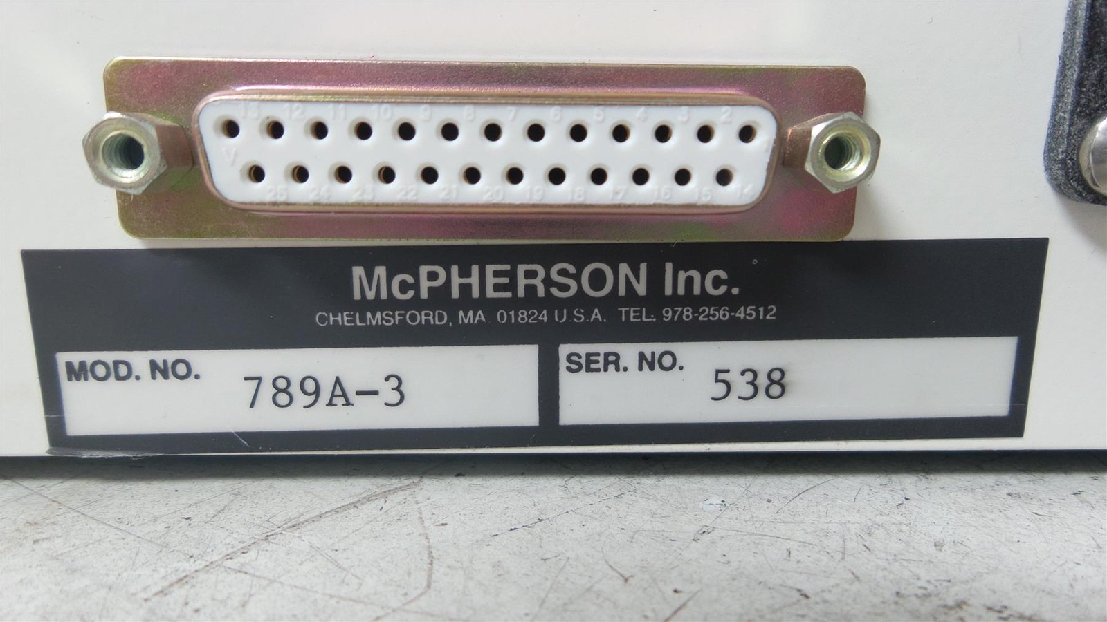 Mcpherson 789A-3 Controller – Free Shipping