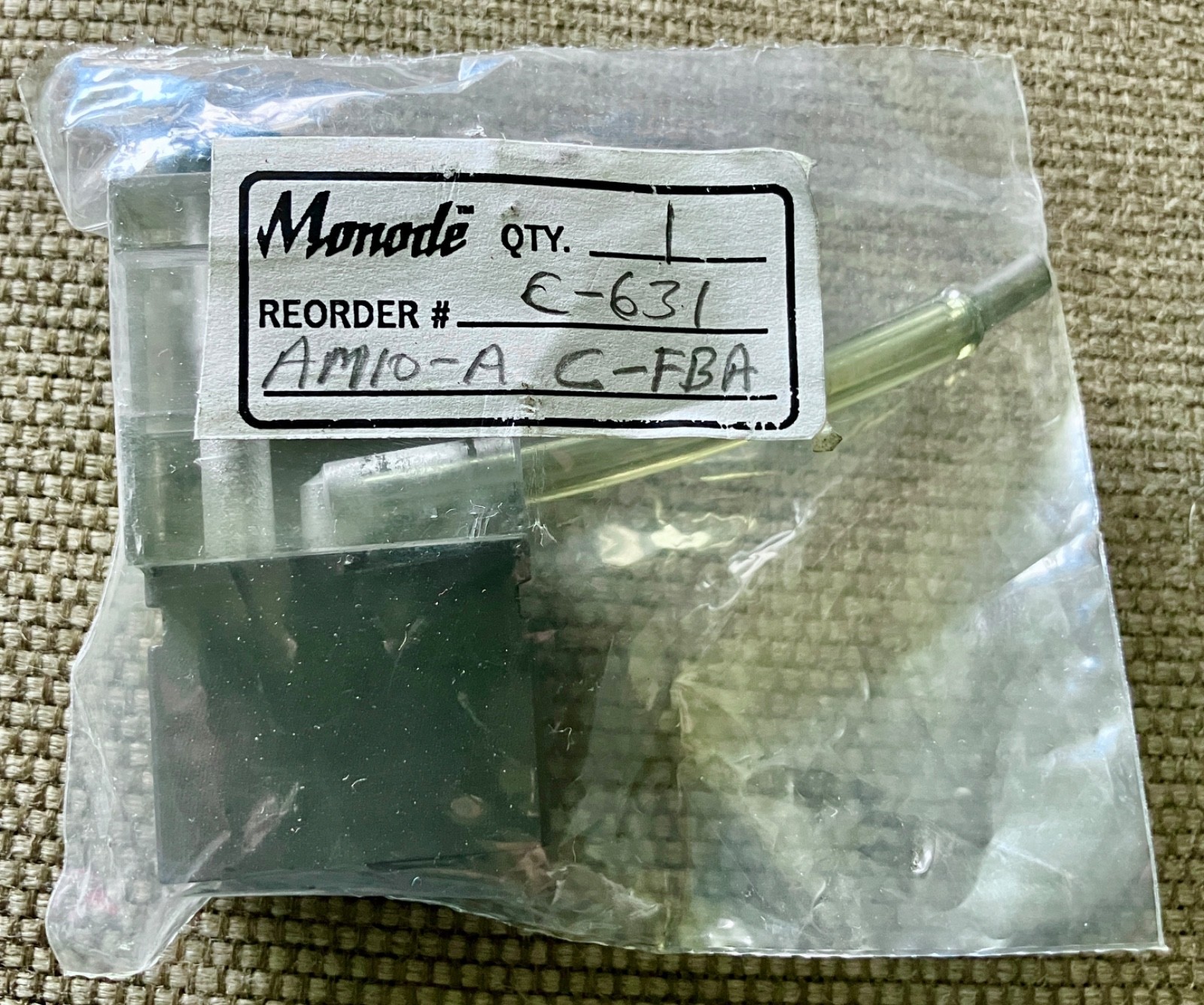 Monode C-631 Electrochemical Etching Marking System Component