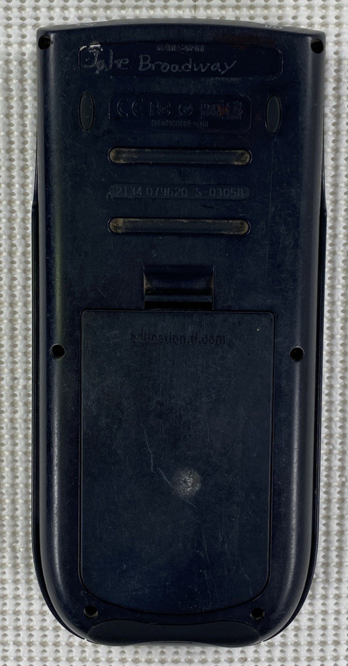 Texas Instruments TI 84 Plus Calculator and Cover