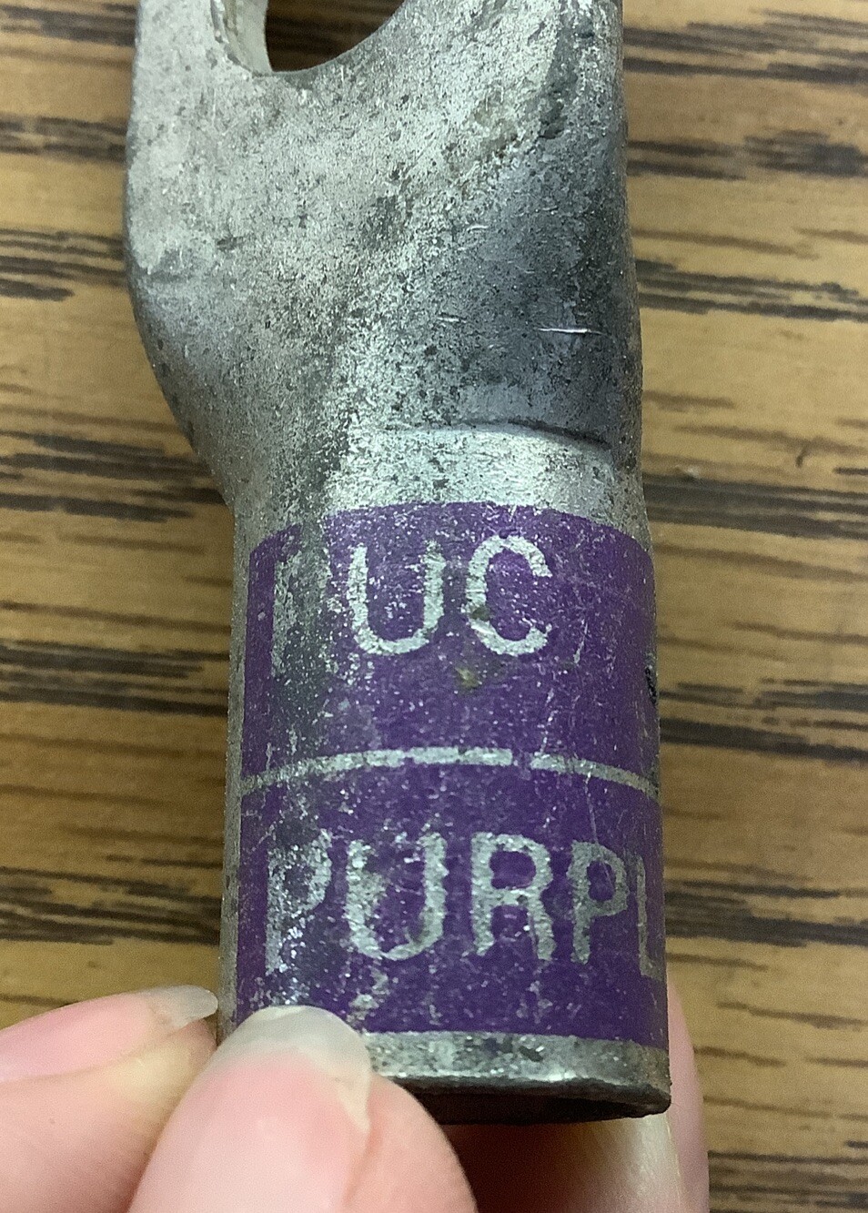 NOB Lot Of 3 Penn Union Compression Lugs BLU Purple Die B-15 4/0 CU